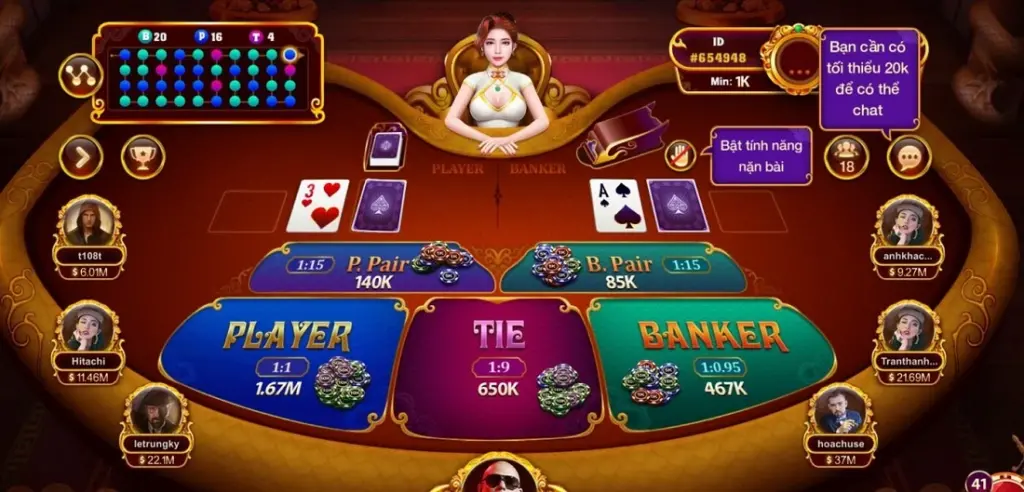 Các biến thể và phong cách chơi Baccarat Kim Tài Splay